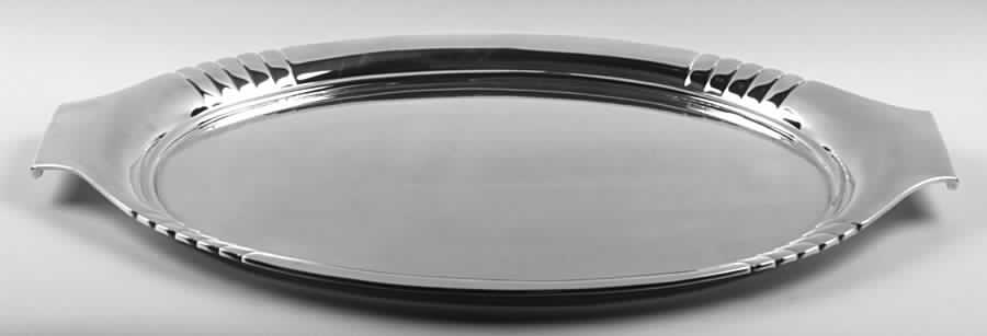 Sterling Hollowware Large Waiter Tray by Watson-1