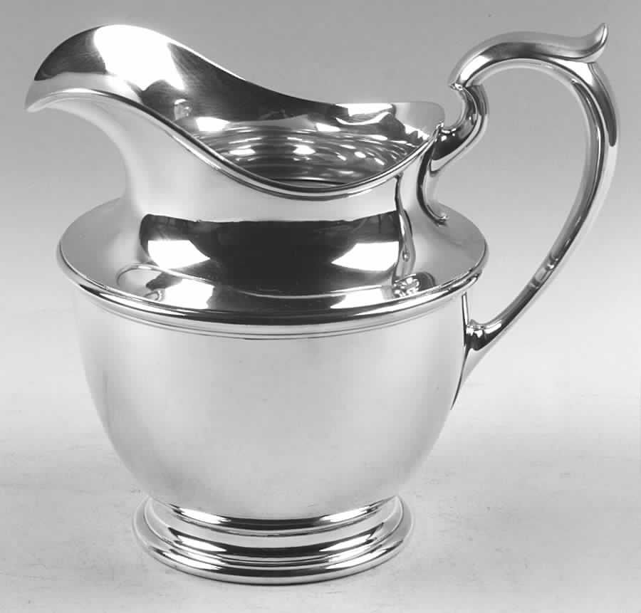 Sterling Hollowware Footed Pitcher by Watson-1