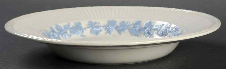 2804 (Edme, Blue Grapes) Large Rim Soup Bowl by Wedgwood-1