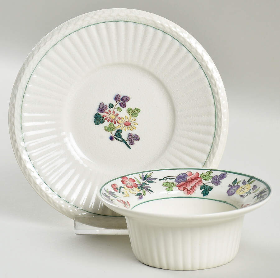 A6463-AK6463 Ramekin & Saucer Set by Wedgwood-1