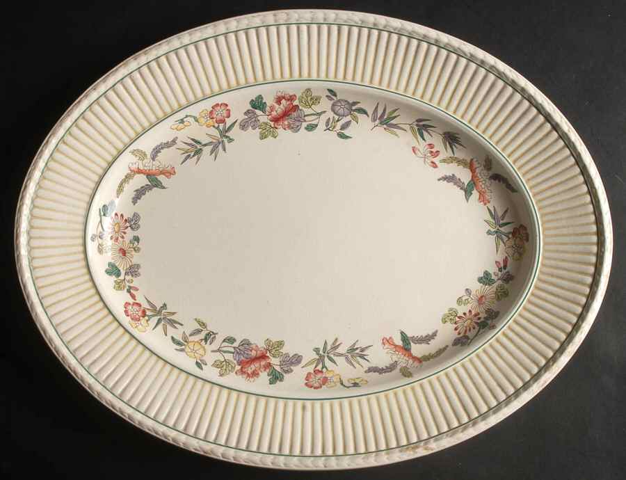 A6463-AK6463 13" Oval Serving Platter by Wedgwood-1