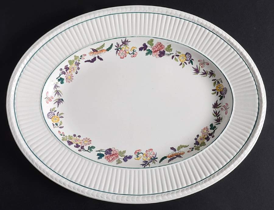 A6463-AK6463 11" Oval Serving Platter by Wedgwood-1