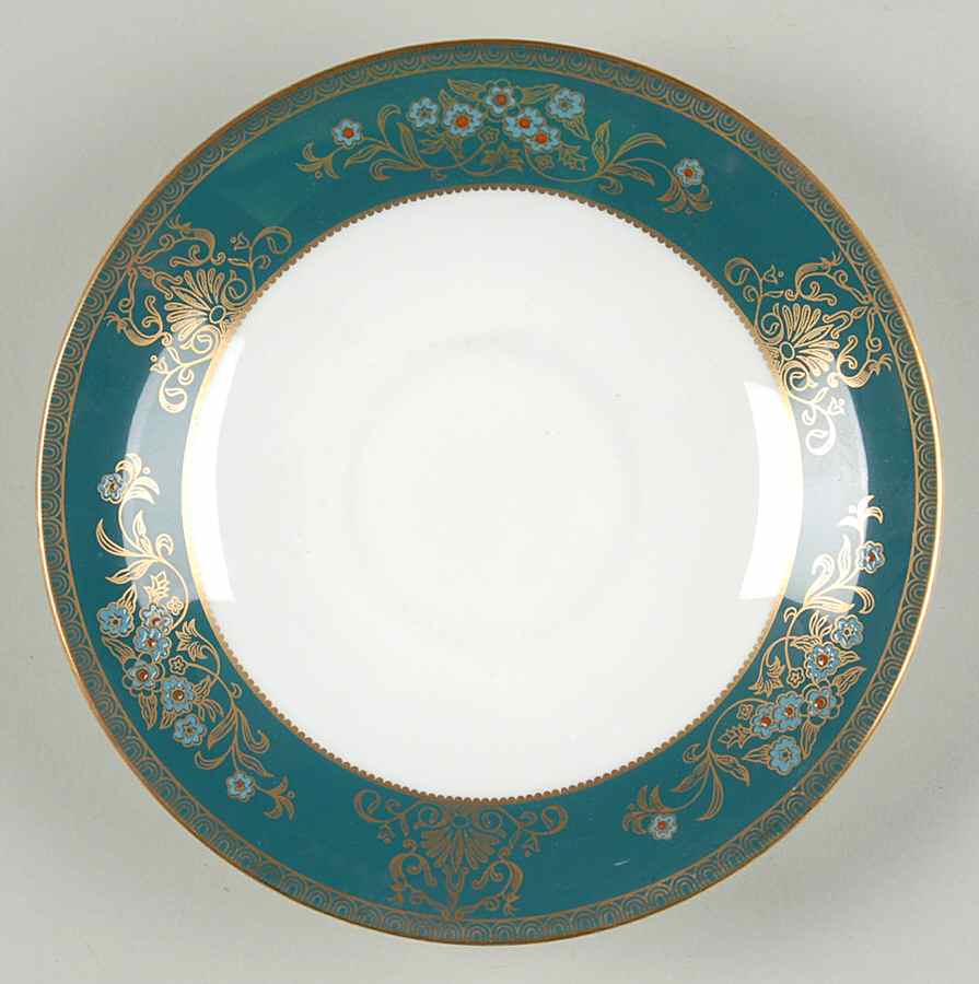 Agincourt Blue Saucer by Wedgwood-1