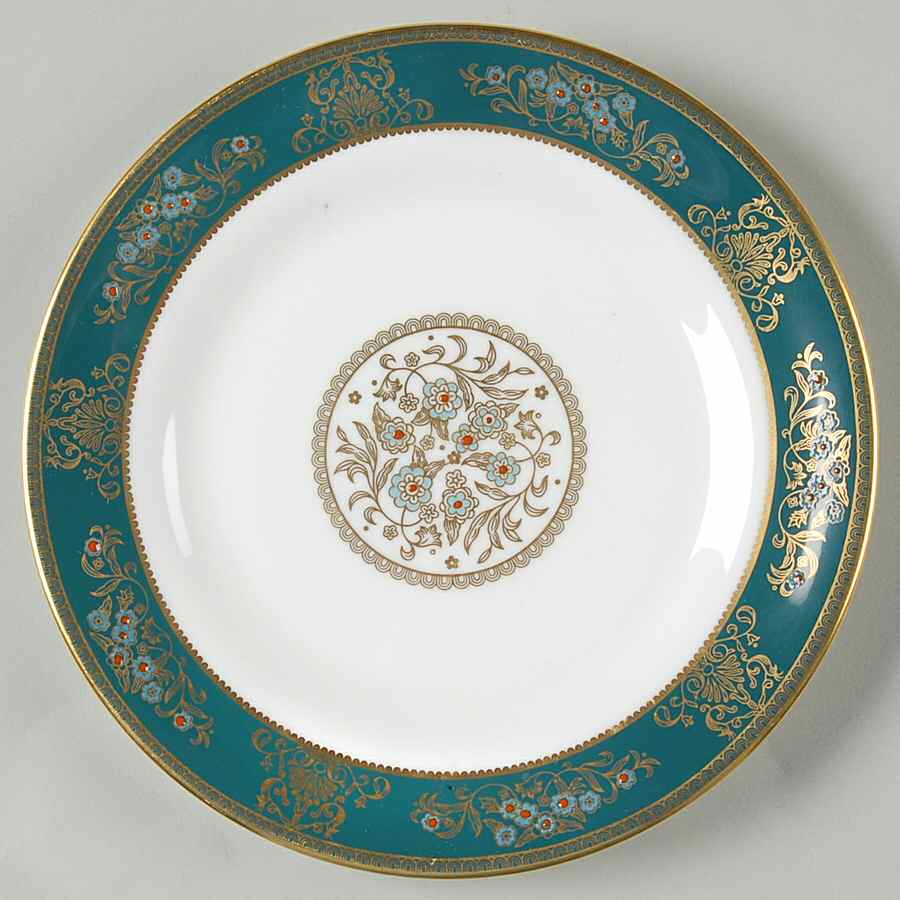 Agincourt Blue Bread & Butter Plate by Wedgwood-1