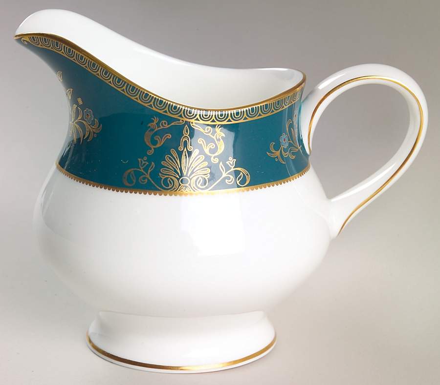 Agincourt Blue Creamer by Wedgwood-1
