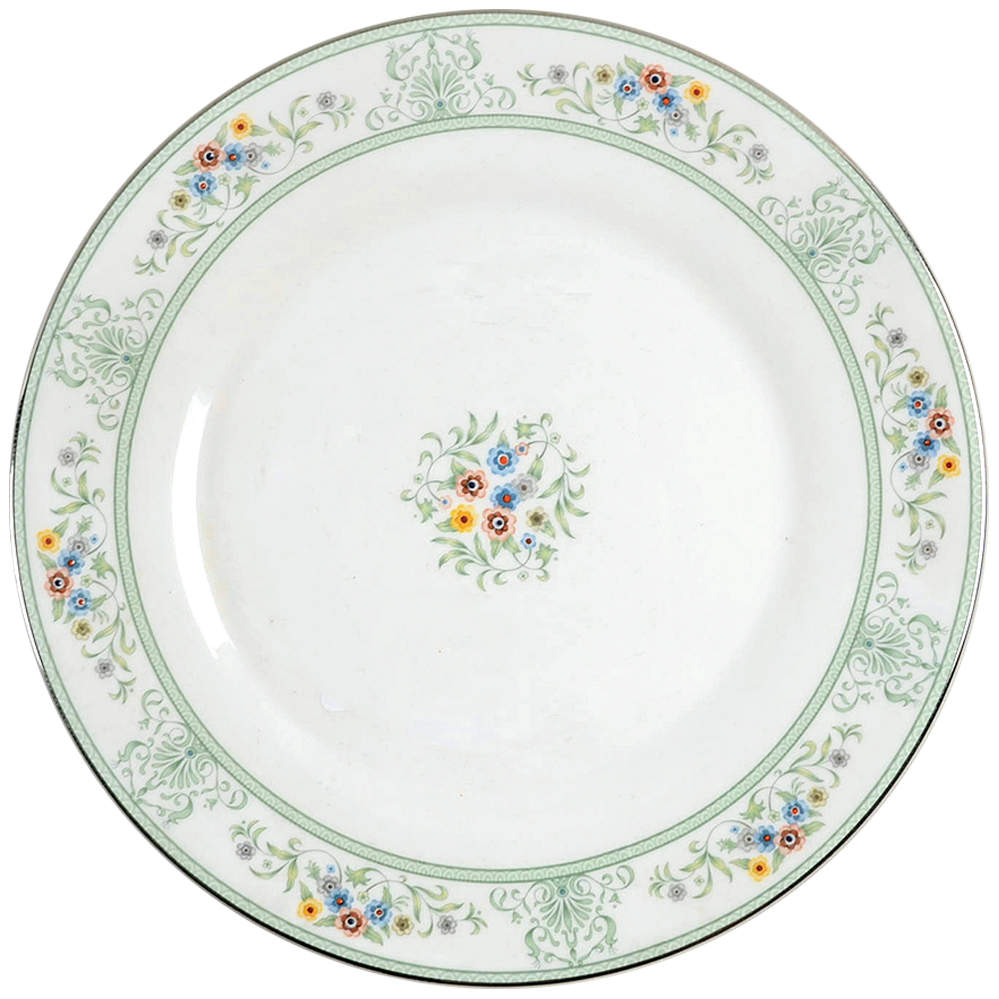 Agincourt Green Dinner Plate by Wedgwood-1