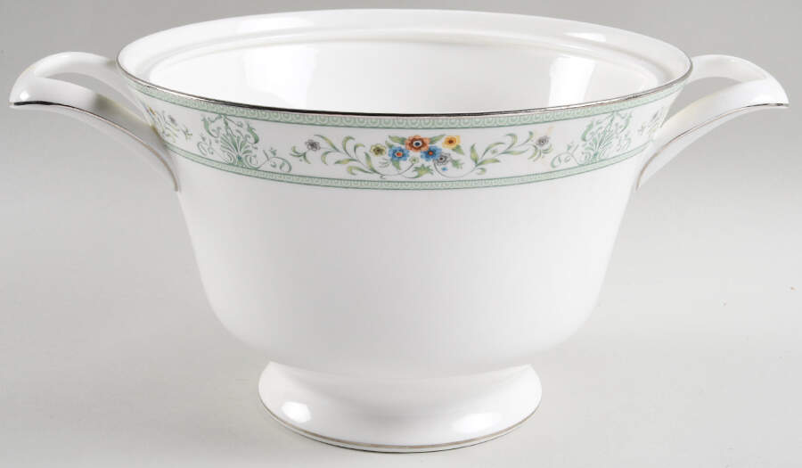 Agincourt Green Tureen No Lid by Wedgwood-1