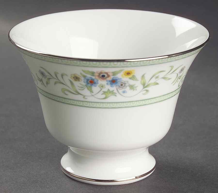 Agincourt Green Open Sugar Bowl by Wedgwood-1