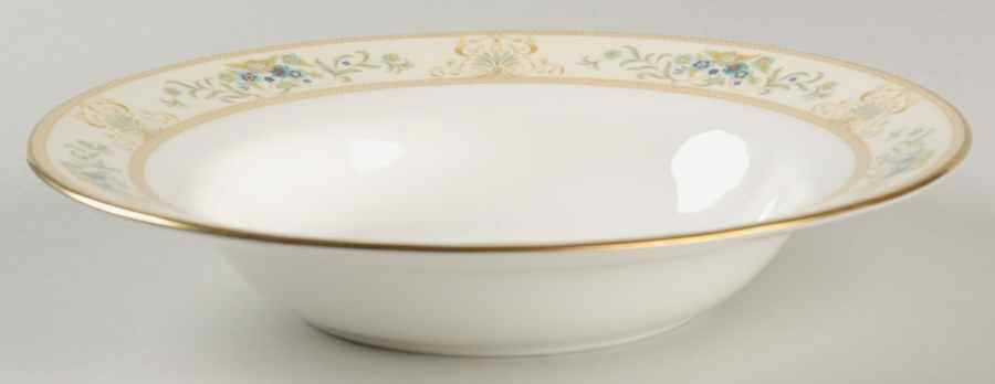Agincourt Ivory Rim Soup Bowl by Wedgwood-1