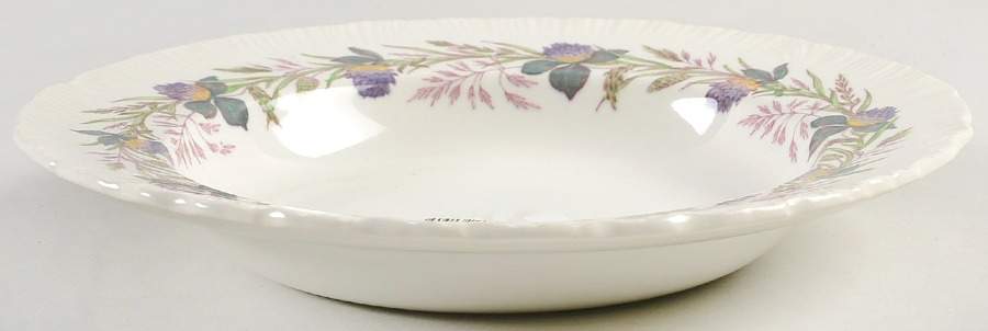 Clover Border Rim Soup Bowl by Wedgwood-1