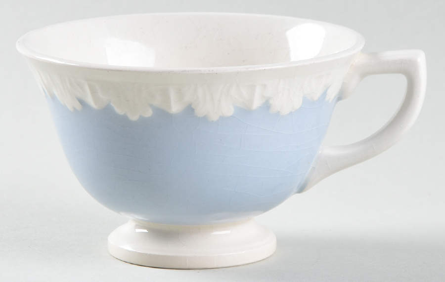 Albion Corinthian Blue Footed Cup by Wedgwood-1