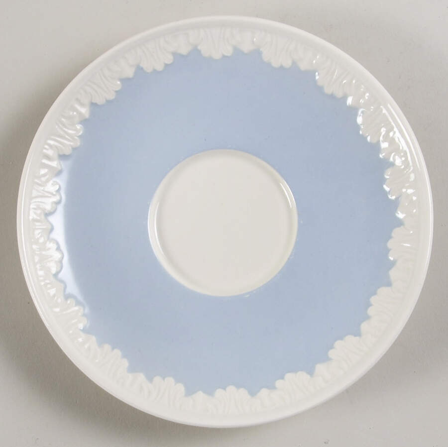 Albion Corinthian Blue Saucer by Wedgwood-1