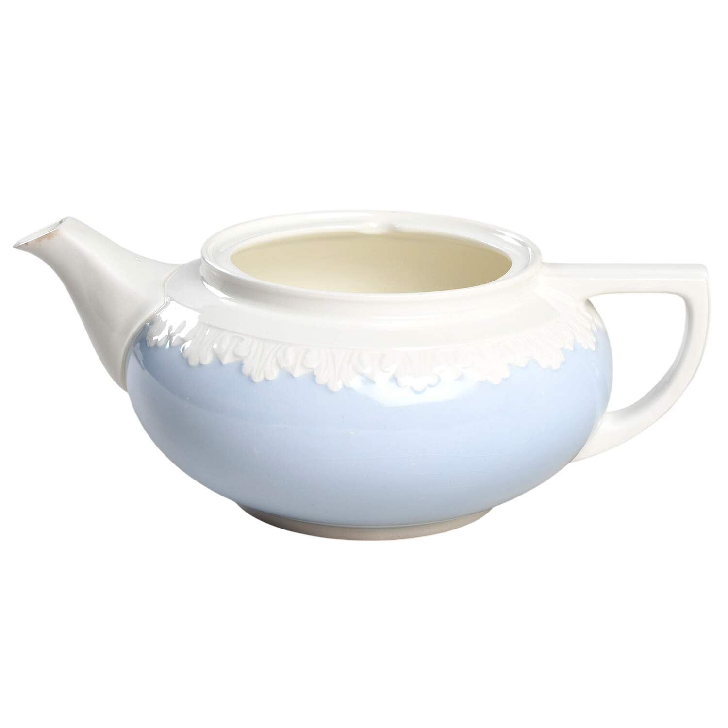 Albion Corinthian Blue Teapot No Lid by Wedgwood-1