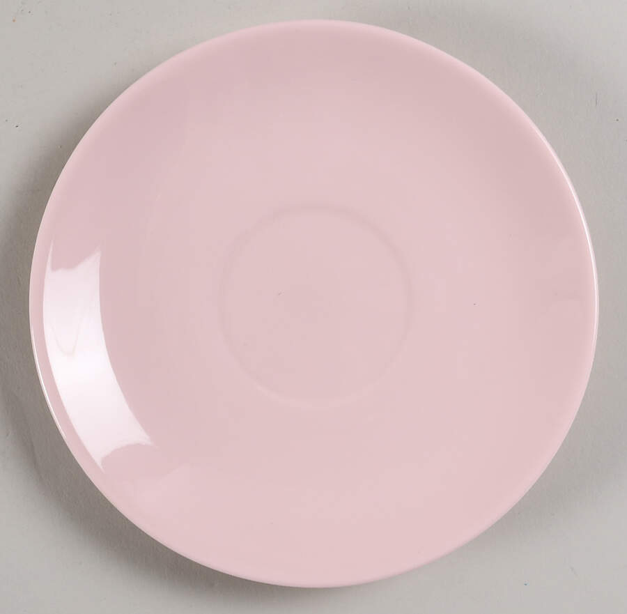 Alpine Pink (No #, No Design) Saucer for Cream Soup Bowl by Wedgwood-1