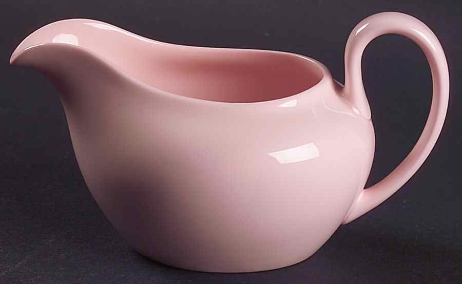 Alpine Pink (No Design, No#, Smooth) Creamer by Wedgwood-1