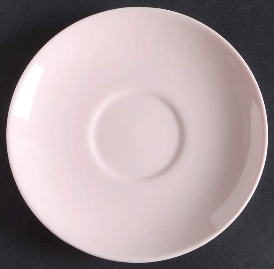 Alpine Pink (No Design, No#, Smooth) Saucer by Wedgwood-1