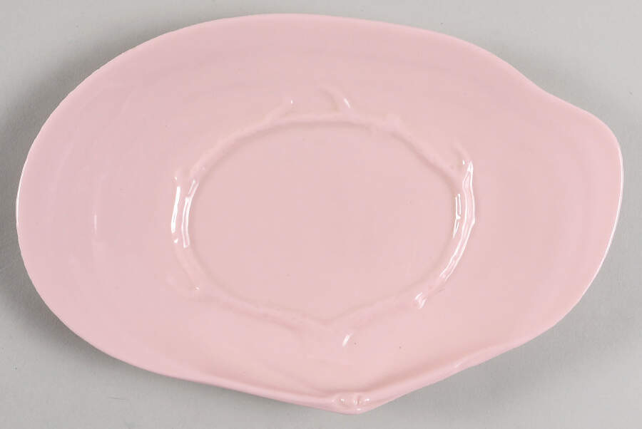 Nautilus Pink Underplate for Gravy Boat by Wedgwood-1