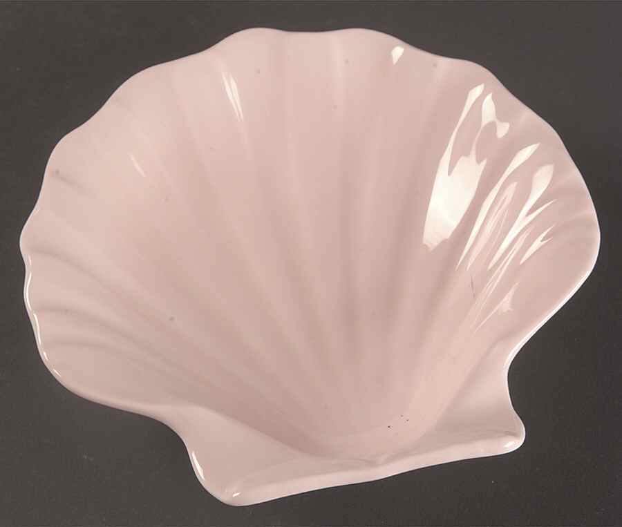 Nautilus Pink Shell Shaped Dish by Wedgwood-1