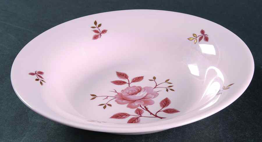 Alpine Rose Coupe Soup Bowl by Wedgwood-1