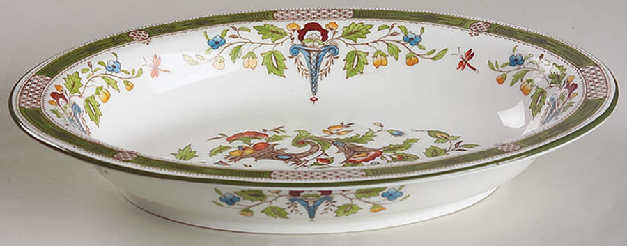Altona 9" Oval Vegetable Bowl by Wedgwood-1