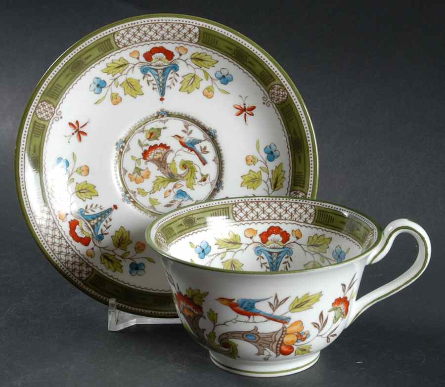 Altona Flat Cup & Saucer Set by Wedgwood-1