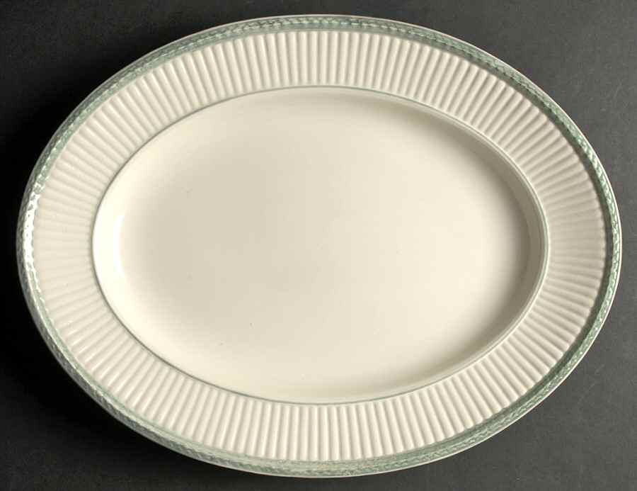 AM7051-A7051 15" Oval Serving Platter by Wedgwood-1