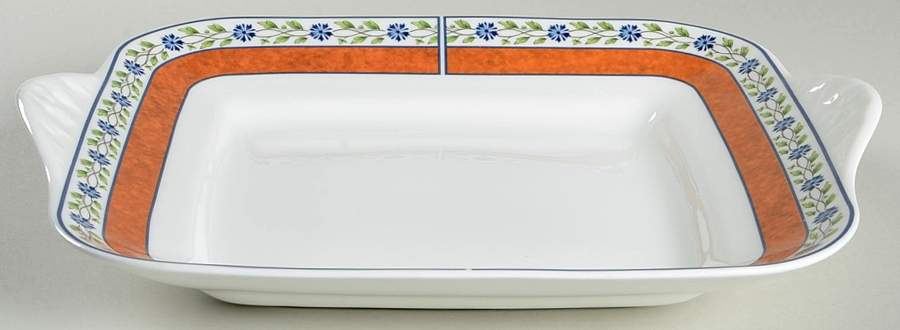 Amalfi Square Handled Cake Plate by Wedgwood-1