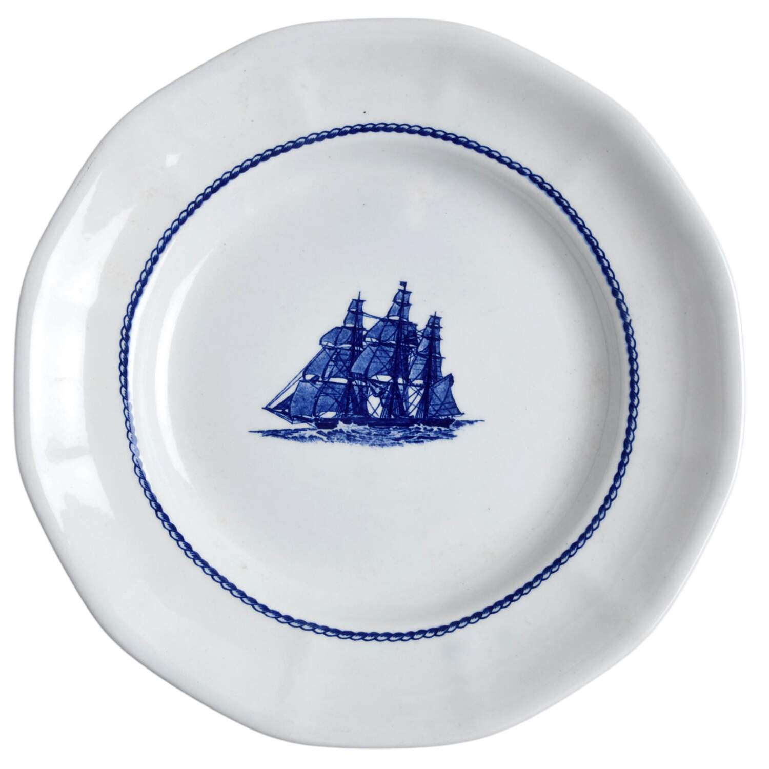 American Clipper Blue Dessert/Pie Plate by Wedgwood-1