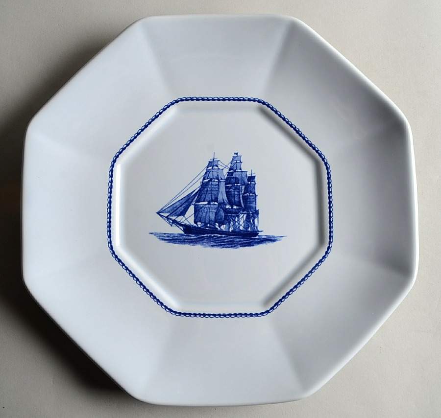American Clipper Blue Underplate for Tureen by Wedgwood-1