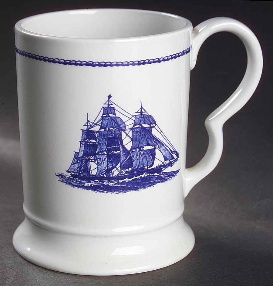American Clipper Blue Tankard by Wedgwood-1