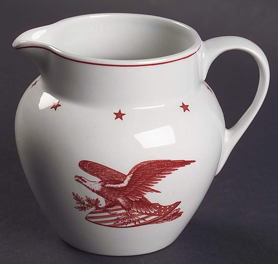 American Eagle Red Creamer by Wedgwood-1