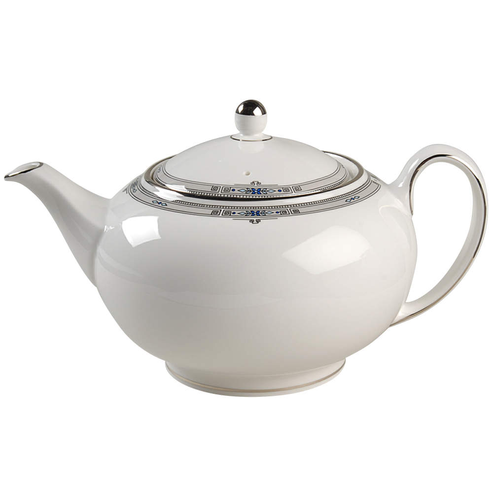 Amherst (Platinum Trim) Teapot & Lid by Wedgwood-1