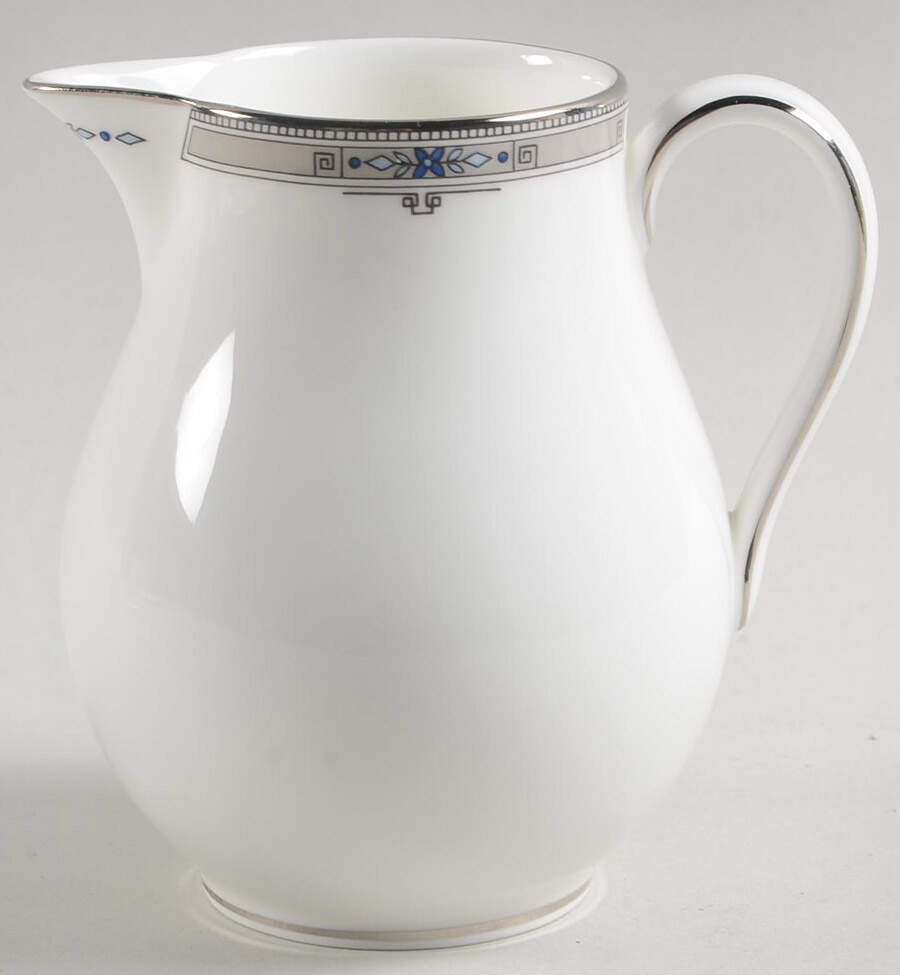 Amherst (Platinum Trim) Creamer by Wedgwood-1