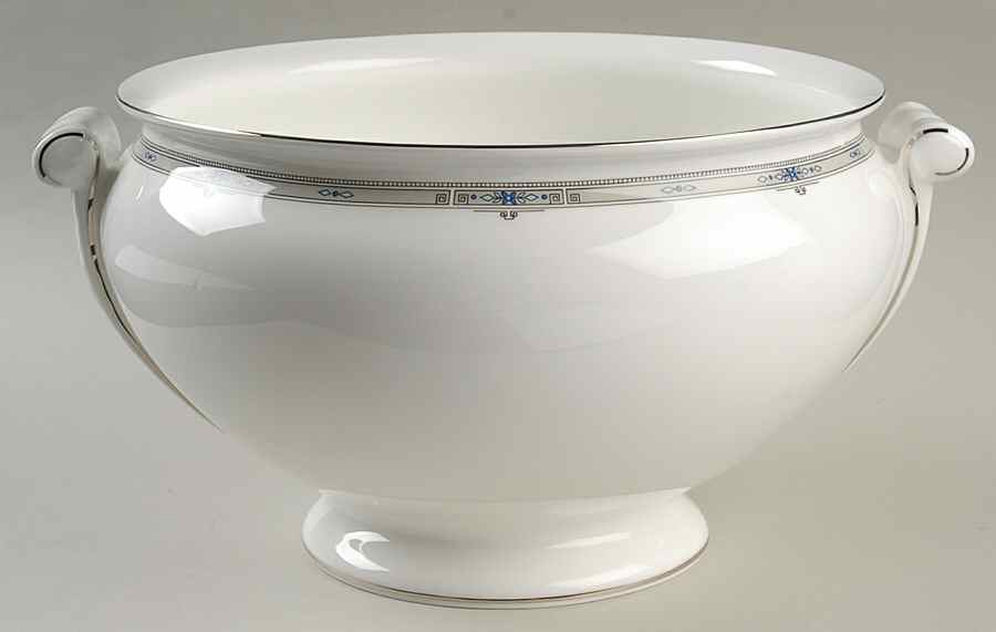 Amherst (Platinum Trim) Tureen No Lid by Wedgwood-1