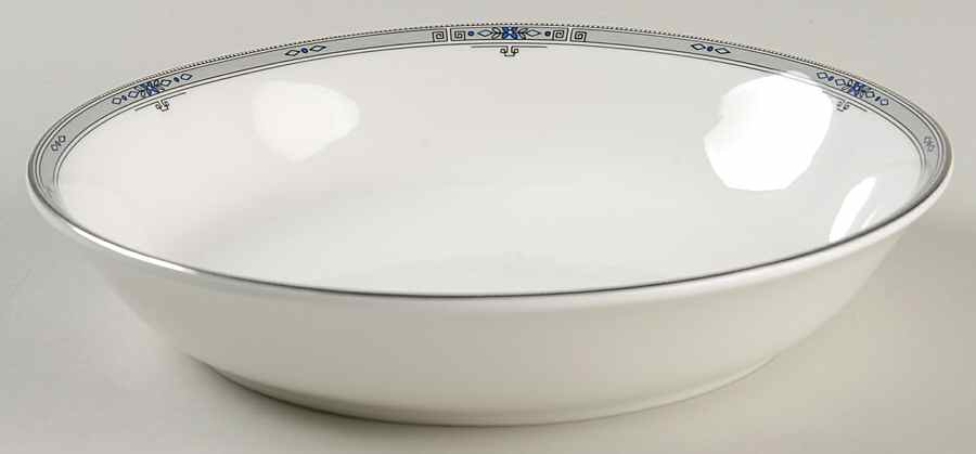 Amherst (Platinum Trim) Coupe Soup Bowl by Wedgwood-1