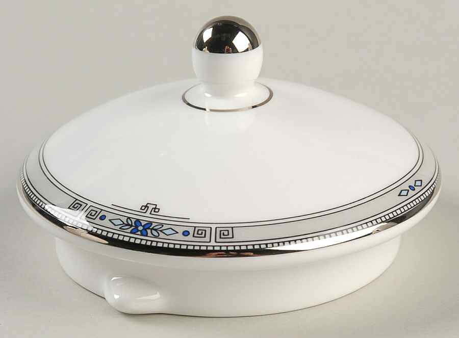 Amherst (Platinum Trim) Lid for Teapot by Wedgwood-1