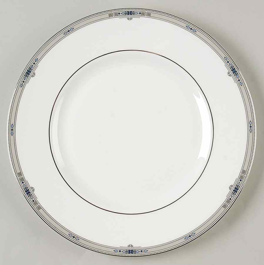 Amherst (Platinum Trim) Luncheon Plate by Wedgwood-1