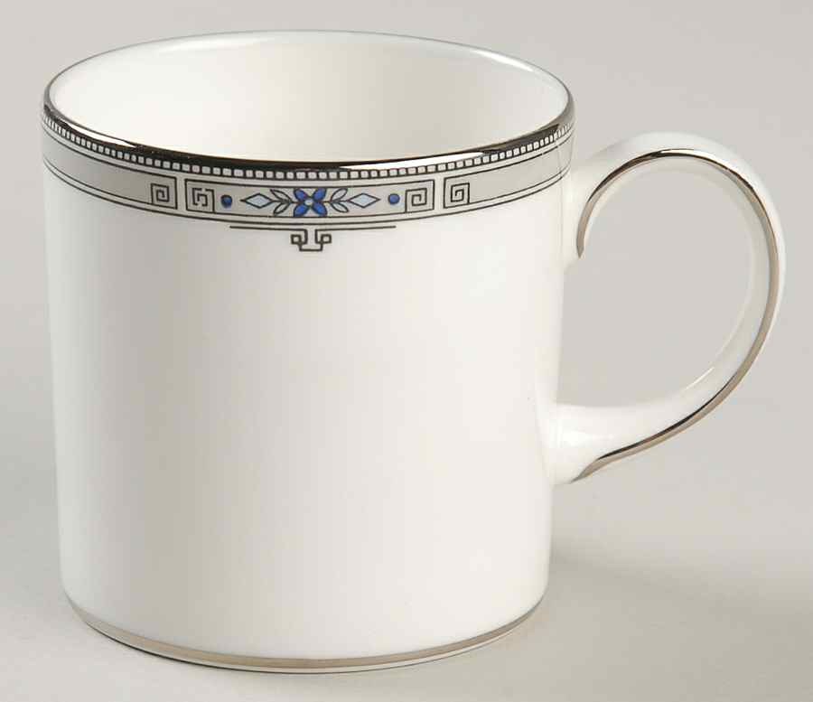 Amherst (Platinum Trim) Can Shape Demitasse Cup by Wedgwood-1