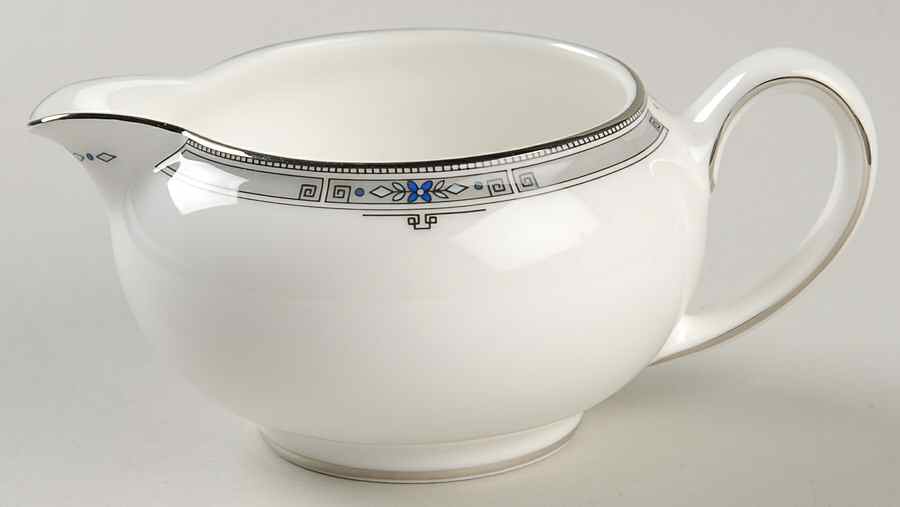 Amherst (Platinum Trim) 146 Shape Creamer by Wedgwood-1