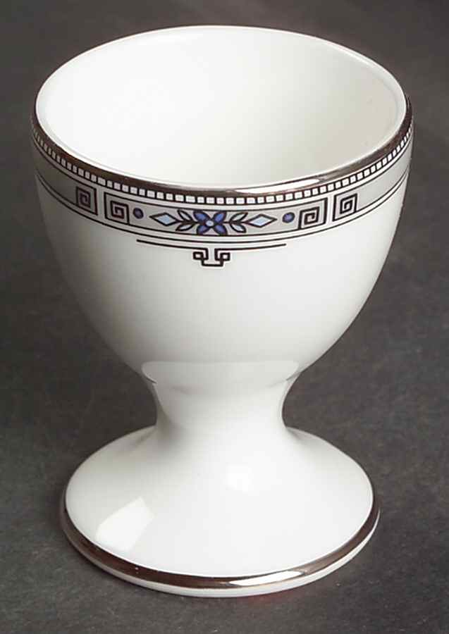 Amherst (Platinum Trim) Single Egg Cup by Wedgwood-1