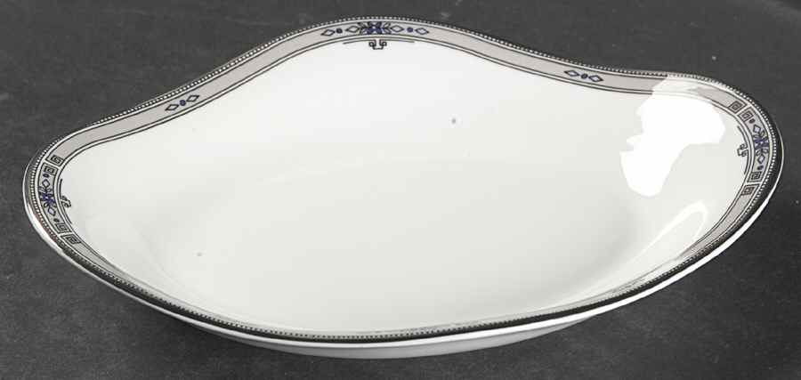 Amherst (Platinum Trim) Pickle Dish by Wedgwood-1
