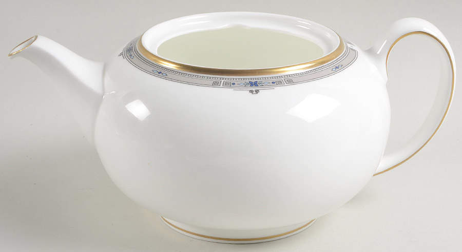 Amherst (Gold Trim) Teapot No Lid by Wedgwood-1