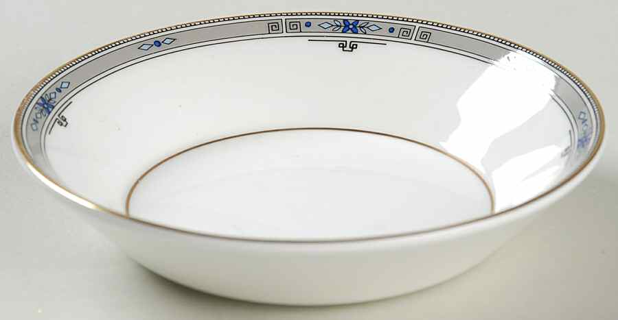 Amherst (Gold Trim) Fruit/Dessert (Sauce) Bowl by Wedgwood-1