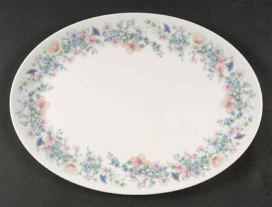 Angela 14" Oval Serving Platter by Wedgwood-1
