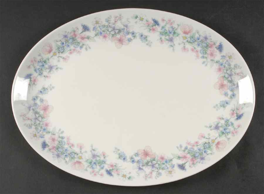 Angela 15" Oval Serving Platter by Wedgwood-1