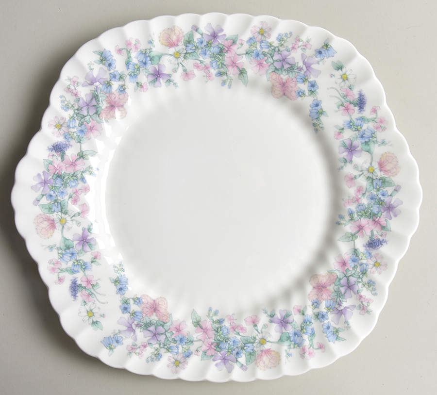 Angela Square Handled Cake Plate by Wedgwood-1