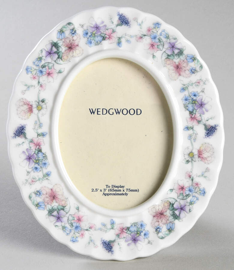 Angela Oval Frame-Holds 2 1/2" X 3" by Wedgwood-1