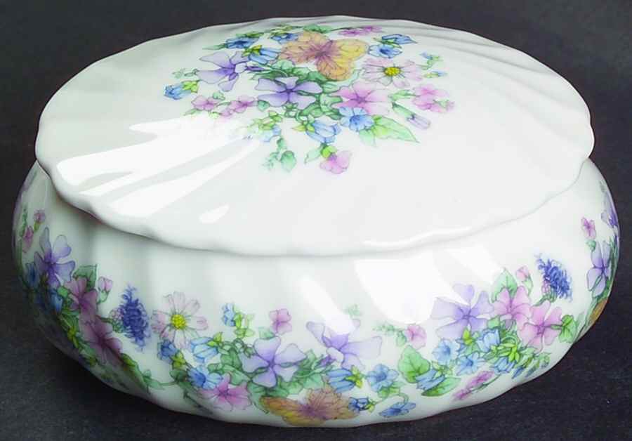 Angela Oval Box & Lid by Wedgwood-1