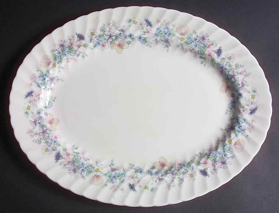 Angela 15" Oval Serving Platter by Wedgwood-1