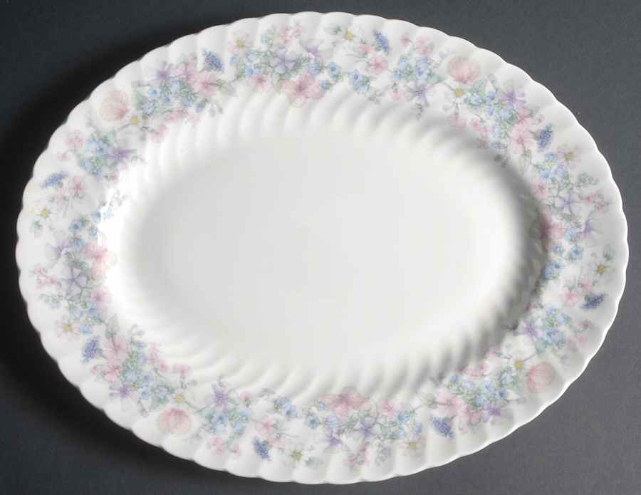 Angela 13" Oval Serving Platter by Wedgwood-1